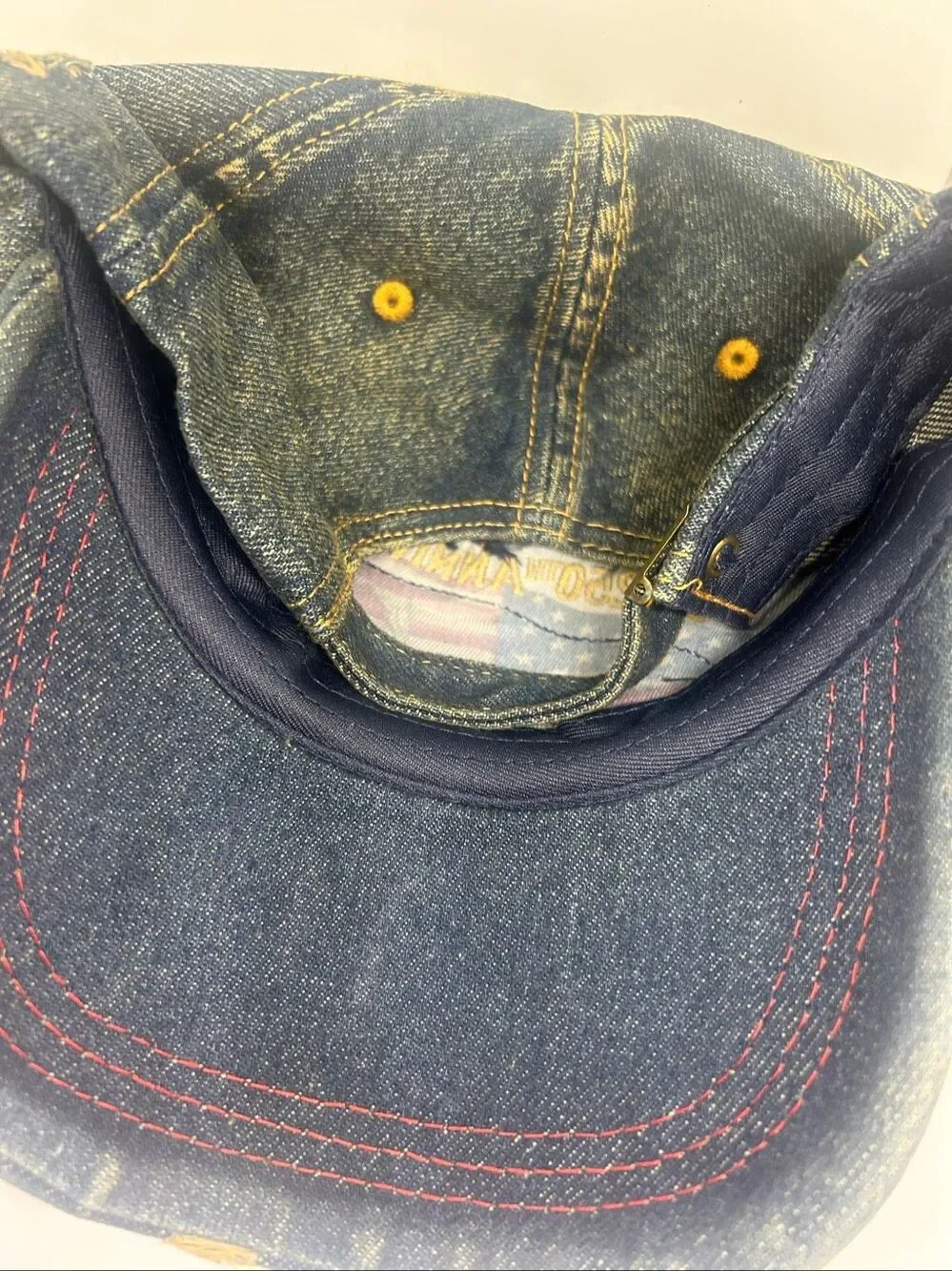 🇺🇸 US 250th Anniversary 1776-2026 Patriotic Distressed Denim Hat